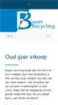 Mobile Screenshot of bauer-oudijzer.nl